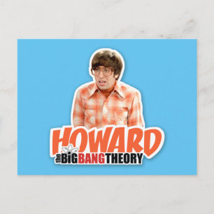 De Big Bang Theory   Howard Briefkaart
