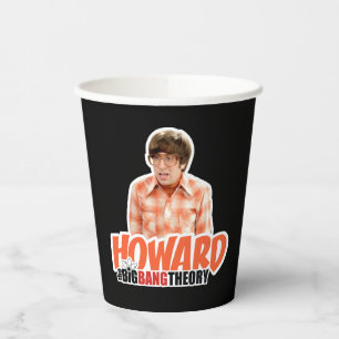 De Big Bang Theory Howard Papieren Bekers