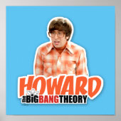 De Big Bang Theory | Howard Poster (Voorkant)