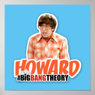 De Big Bang Theory   Howard Poster