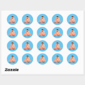 De Big Bang Theory | Howard Ronde Sticker (Vel)