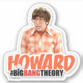 De Big Bang Theory | Howard Sticker (Voorkant)