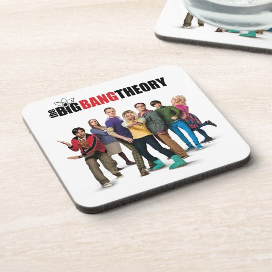 De Big Bang Theory Karakters Bier Onderzetter (Linkerzijde)