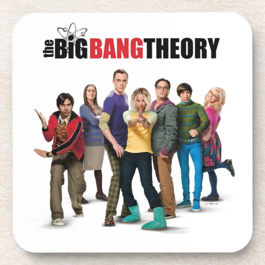 De Big Bang Theory Karakters Bier Onderzetter (Voorkant)