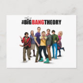 De Big Bang Theory Karakters Briefkaart (Voorkant)