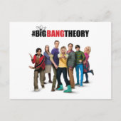 De Big Bang Theory Karakters Briefkaart (Voorkant)