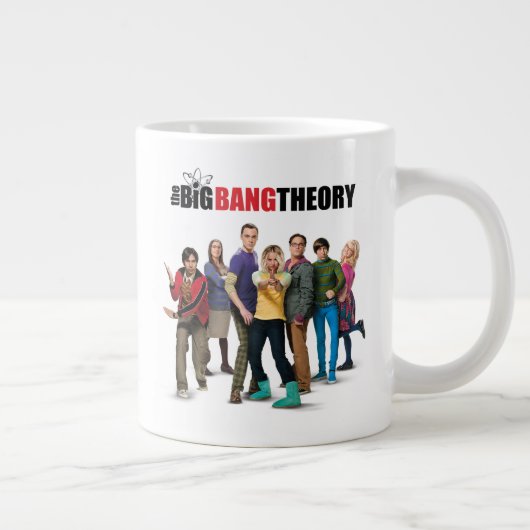 De Big Bang Theory Karakters Grote Koffiekop (Rechts)