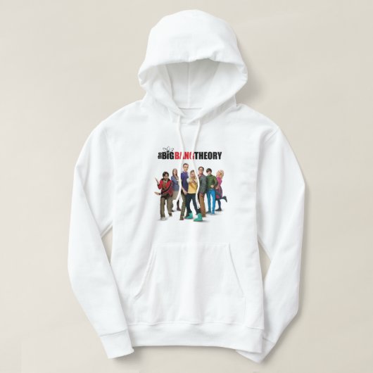 De Big Bang Theory Karakters Hoodie (Design voorkant)