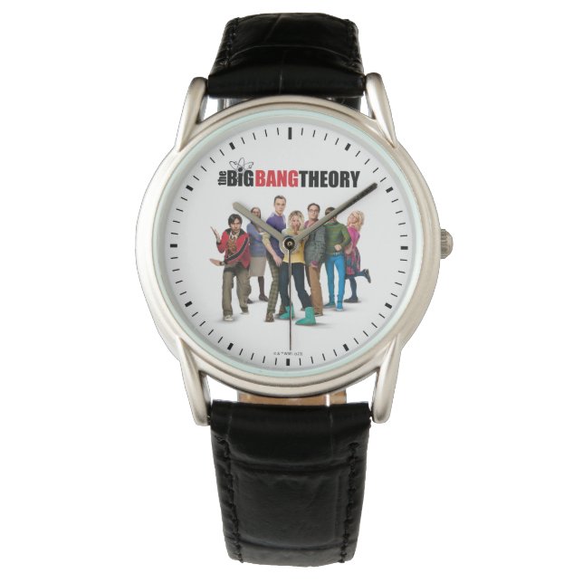 De Big Bang Theory Karakters Horloge (Voorkant)