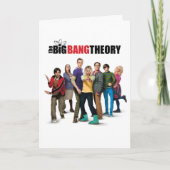 De Big Bang Theory Karakters Kaart (Voorkant)