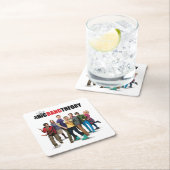 De Big Bang Theory Karakters Kartonnen Onderzetters (Insitu)