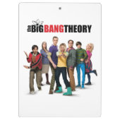 De Big Bang Theory Karakters Klembord (Achterkant)