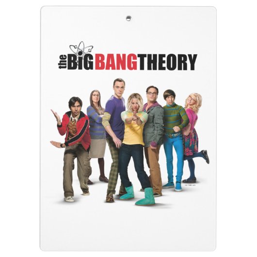 De Big Bang Theory Karakters Klembord (Achterkant)