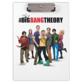 De Big Bang Theory Karakters Klembord (Voorkant)