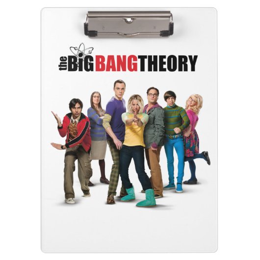 De Big Bang Theory Karakters Klembord (Voorkant)
