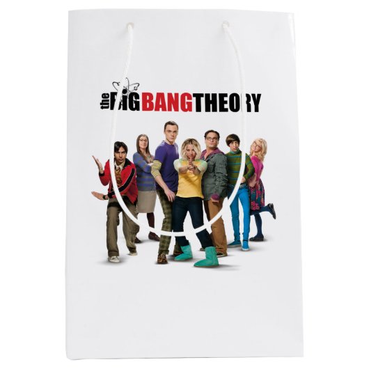 De Big Bang Theory Karakters Medium Cadeauzakje (Voorkant)