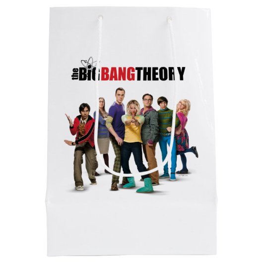 De Big Bang Theory Karakters Medium Cadeauzakje (Achterkant)