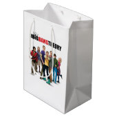 De Big Bang Theory Karakters Medium Cadeauzakje (Achterkant Gekanteld)