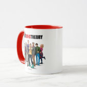 De Big Bang Theory Karakters Mok (Voorkant links)