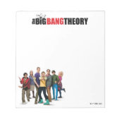 De Big Bang Theory Karakters Notitieblok (Voorkant)
