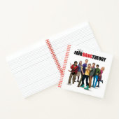 De Big Bang Theory Karakters Notitieboek (Binnen)