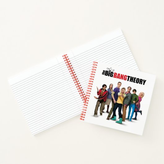 De Big Bang Theory Karakters Notitieboek (Binnen)