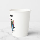 De Big Bang Theory Karakters Papieren Bekers (Achterkant)