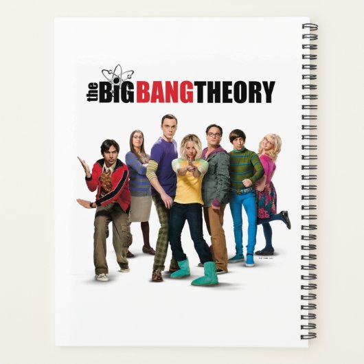 De Big Bang Theory Karakters Planner (Achterkant)