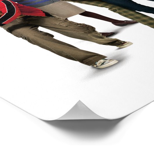 De Big Bang Theory Karakters Poster (Hoek)