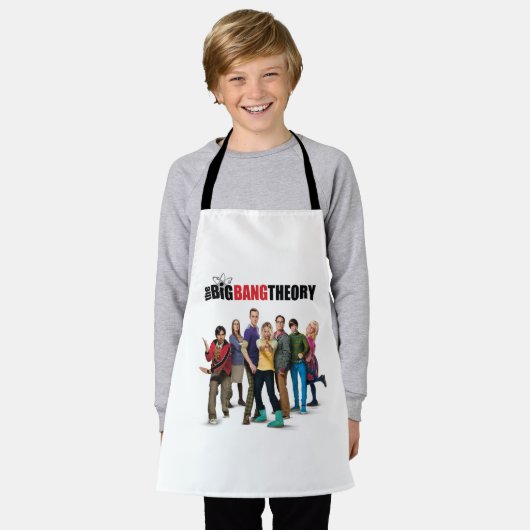 De Big Bang Theory Karakters Schort (Gedragen)