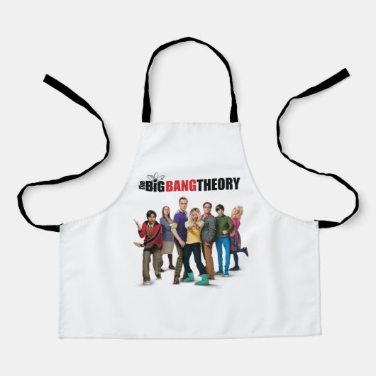 De Big Bang Theory Karakters Schort (Voorkant)