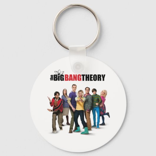 De Big Bang Theory Karakters Sleutelhanger (Voorkant)
