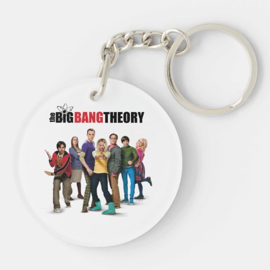 De Big Bang Theory Karakters Sleutelhanger (Achterkant)