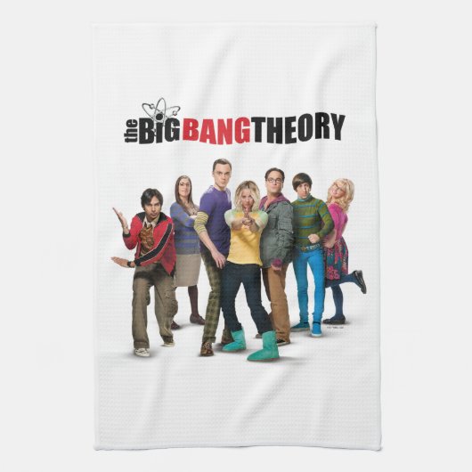De Big Bang Theory Karakters Theedoek (Verticaal)