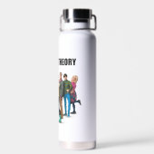 De Big Bang Theory Karakters Waterfles (Achterkant)
