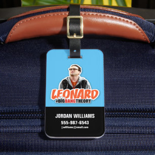 De Big Bang Theory Leonard Bagagelabel