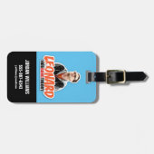 De Big Bang Theory | Leonard Bagagelabel (Voorkant horizontaal)