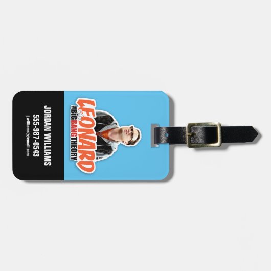 De Big Bang Theory | Leonard Bagagelabel (Voorkant horizontaal)