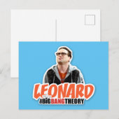De Big Bang Theory | Leonard Briefkaart (Voorkant / Achterkant)