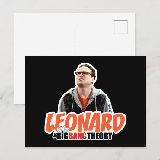 De Big Bang Theory | Leonard Briefkaart (Voorkant / Achterkant)