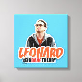 De Big Bang Theory | Leonard Canvas Afdruk (Voorkant)
