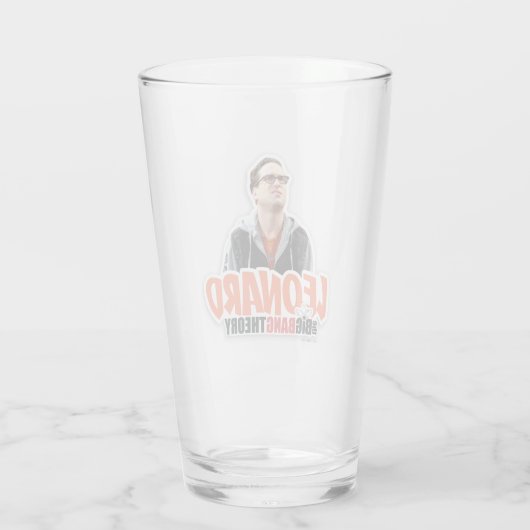 De Big Bang Theory | Leonard Glas (Achterkant)