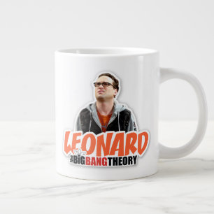 De Big Bang Theory Leonard Grote Koffiekop