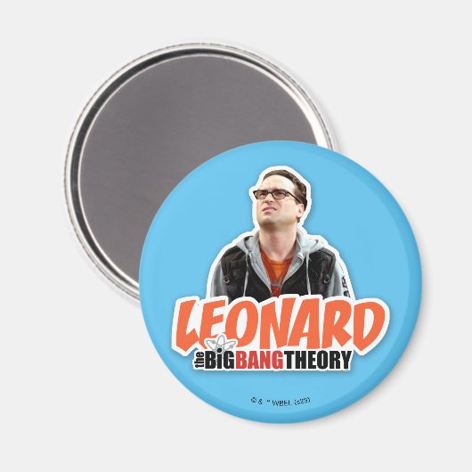 De Big Bang Theory | Leonard Magneet (Voorkant / Achterkant)