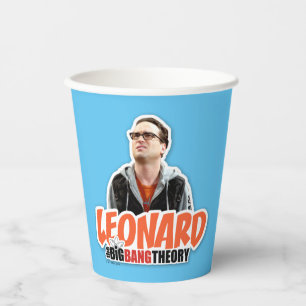 De Big Bang Theory Leonard Papieren Bekers