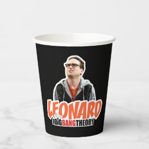 De Big Bang Theory Leonard Papieren Bekers