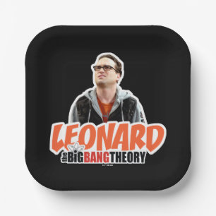 De Big Bang Theory Leonard Papieren Bordje
