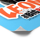 De Big Bang Theory | Leonard Poster (Hoek)