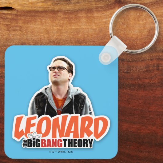 De Big Bang Theory | Leonard Sleutelhanger (Achterkant)