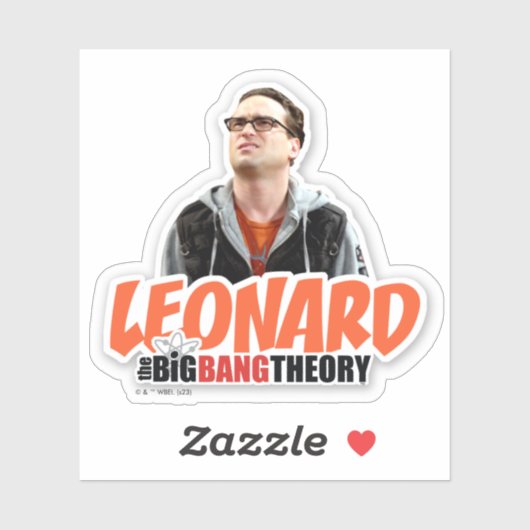 De Big Bang Theory | Leonard Sticker (Vel)
